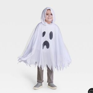 Kids White Ghost Costume